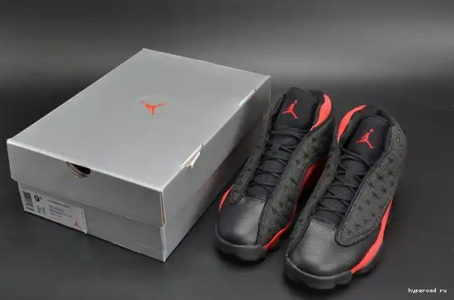 Air  RetroBred 414571-004 Jordan 13 red mens black 0406